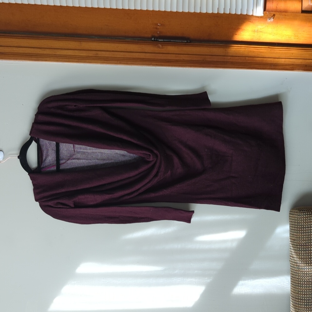 Burgundy Lululemon Sweater dress/tunic